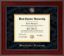 West Chester University Presidential Masterpiece Diploma Frame in Jefferson