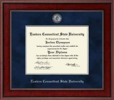 Eastern Connecticut State University diploma frame - Presidential Masterpiece Diploma Frame in Jefferson