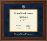 Howard Payne University Presidential Masterpiece Diploma Frame in Madison