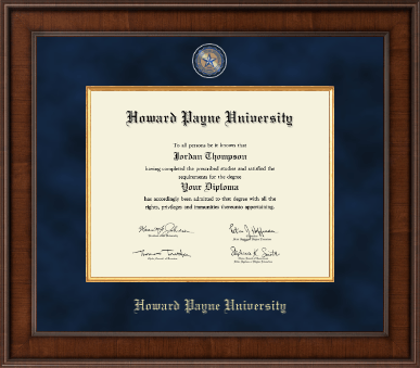 Howard Payne University diploma frame - Presidential Masterpiece Diploma Frame in Madison