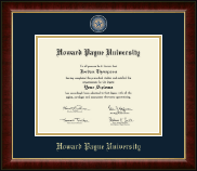 Howard Payne University Masterpiece Medallion Diploma Frame in Murano