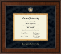 Carlow University Presidential Masterpiece Diploma Frame in Madison