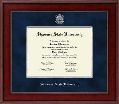 Shawnee State University diploma frame - Presidential Masterpiece Diploma Frame in Jefferson