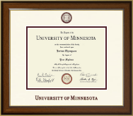 University of Minnesota Dimensions Diploma Frame in Westwood