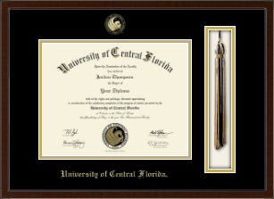 Tassel & Cord Diploma Frame