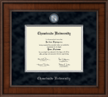 Chaminade University diploma frame - Presidential Masterpiece Diploma Frame in Madison