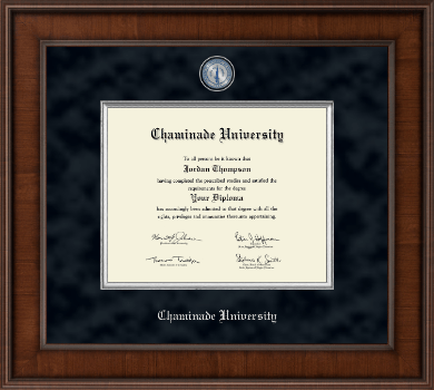 Chaminade University diploma frame - Presidential Masterpiece Diploma Frame in Madison