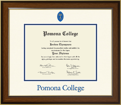 Pomona College diploma frame - Dimensions Diploma Frame in Westwood