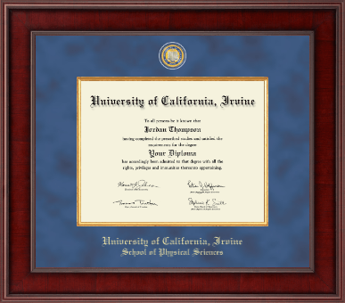 University of California Irvine diploma frame - Presidential Masterpiece Diploma Frame in Jefferson