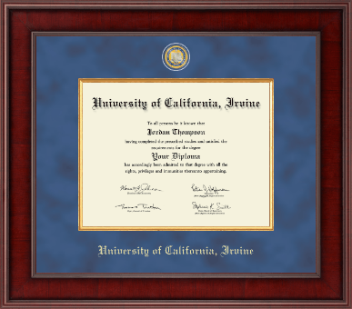 University of California Irvine diploma frame - Presidential Masterpiece Diploma Frame in Jefferson