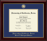University of California Irvine diploma frame - Masterpiece Medallion Diploma Frame in Gallery