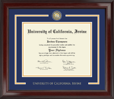 University of California Irvine diploma frame - Showcase Edition Diploma Frame in Encore
