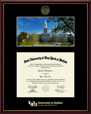 University at Buffalo diploma frame - South Campus Scene Diploma Frame in Galleria