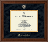 Moravian College Presidential Masterpiece Diploma Frame in Madison