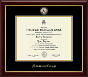 Moravian College diploma frame - Masterpiece Medallion Diploma Frame in Gallery