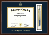 University of Connecticut Tassel Edition Diploma Frame in Delta