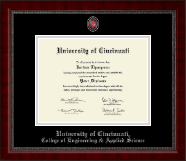 University of Cincinnati diploma frame - Masterpiece Medallion Diploma Frame in Sutton