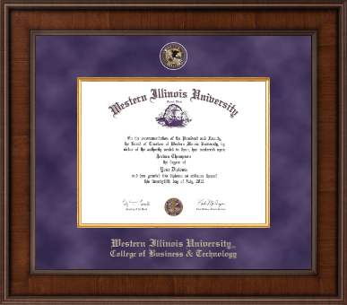 Western Illinois University diploma frame - Presidential Masterpiece Diploma Frame in Madison