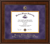 Western Illinois University diploma frame - Presidential Masterpiece Diploma Frame in Madison