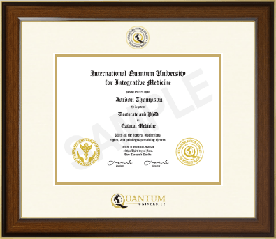 Quantum University diploma frame - Dimensions Diploma Frame in Westwood