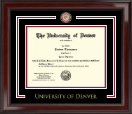 University of Denver Showcase Edition Diploma Frame in Encore