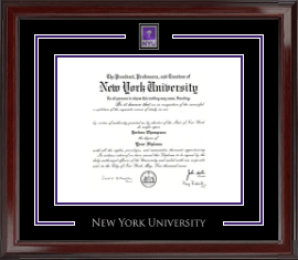 Spirit Medallion Diploma Frame