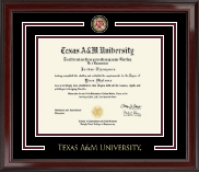 Texas A&M University diploma frame - Showcase Edition Diploma Frame in Encore