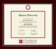 Chapman University Dimensions Diploma Frame in Sutton