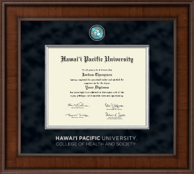Hawaii Pacific University diploma frame - Presidential Masterpiece Diploma Frame in Madison