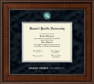 Hawaii Pacific University diploma frame - Presidential Masterpiece Diploma Frame in Madison
