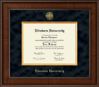 Edinboro University diploma frame - Presidential Gold Engraved Diploma Frame in Madison
