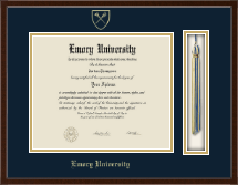 Emory University diploma frame - Tassel & Cord Diploma Frame in Delta