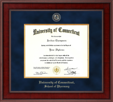University of Connecticut diploma frame - Presidential Masterpiece Diploma Frame in Jefferson