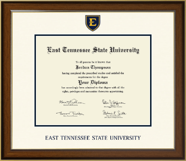 East Tennessee State University diploma frame - Dimensions Diploma Frame in Westwood