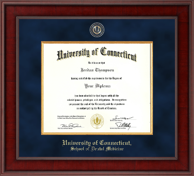 University of Connecticut diploma frame - Presidential Masterpiece Diploma Frame in Jefferson