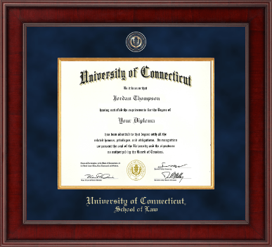 University of Connecticut diploma frame - Presidential Masterpiece Diploma Frame in Jefferson