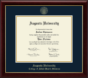 Augusta University diploma frame - Gold Embossed Diploma Frame in Gallery