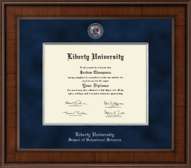 Liberty University diploma frame - Presidential Masterpiece Diploma Frame in Madison
