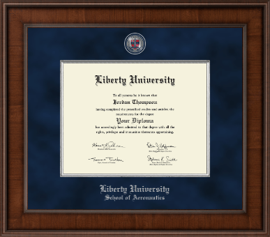 Liberty University diploma frame - Presidential Masterpiece Diploma Frame in Madison