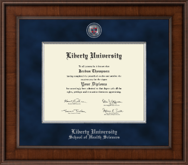 Liberty University diploma frame - Presidential Masterpiece Diploma Frame in Madison