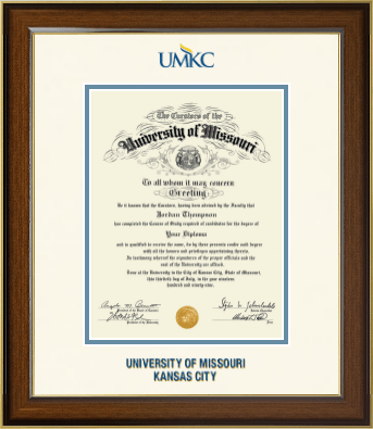 University of Missouri Kansas City diploma frame - Dimensions Diploma Frame in Westwood