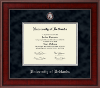 University of Redlands Presidential Masterpiece Diploma Frame in Jefferson