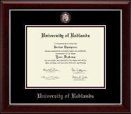 University of Redlands diploma frame - Masterpiece Medallion Diploma Frame in Gallery Silver