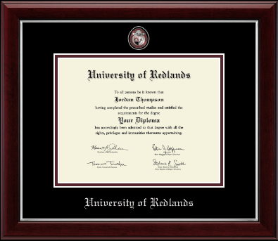 University of Redlands diploma frame - Masterpiece Medallion Diploma Frame in Gallery Silver