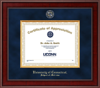 University of Connecticut School of Medicine certificate frame - Presidential Masterpiece Certificate Frame in Jefferson