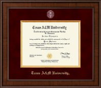 Texas A&M University - Galveston diploma frame - Presidential Masterpiece Diploma Frame in Madison