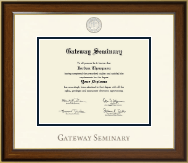 Gateway Seminary Dimensions Diploma Frame in Westwood