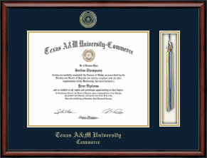 Tassel & Cord Diploma Frame