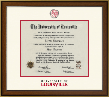 University of Louisville diploma frame - Dimensions Diploma Frame in Westwood