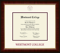 Westmont College Dimensions Diploma Frame in Murano